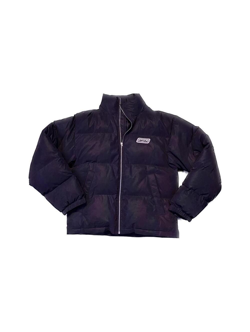 Holographic Puffer Jacket